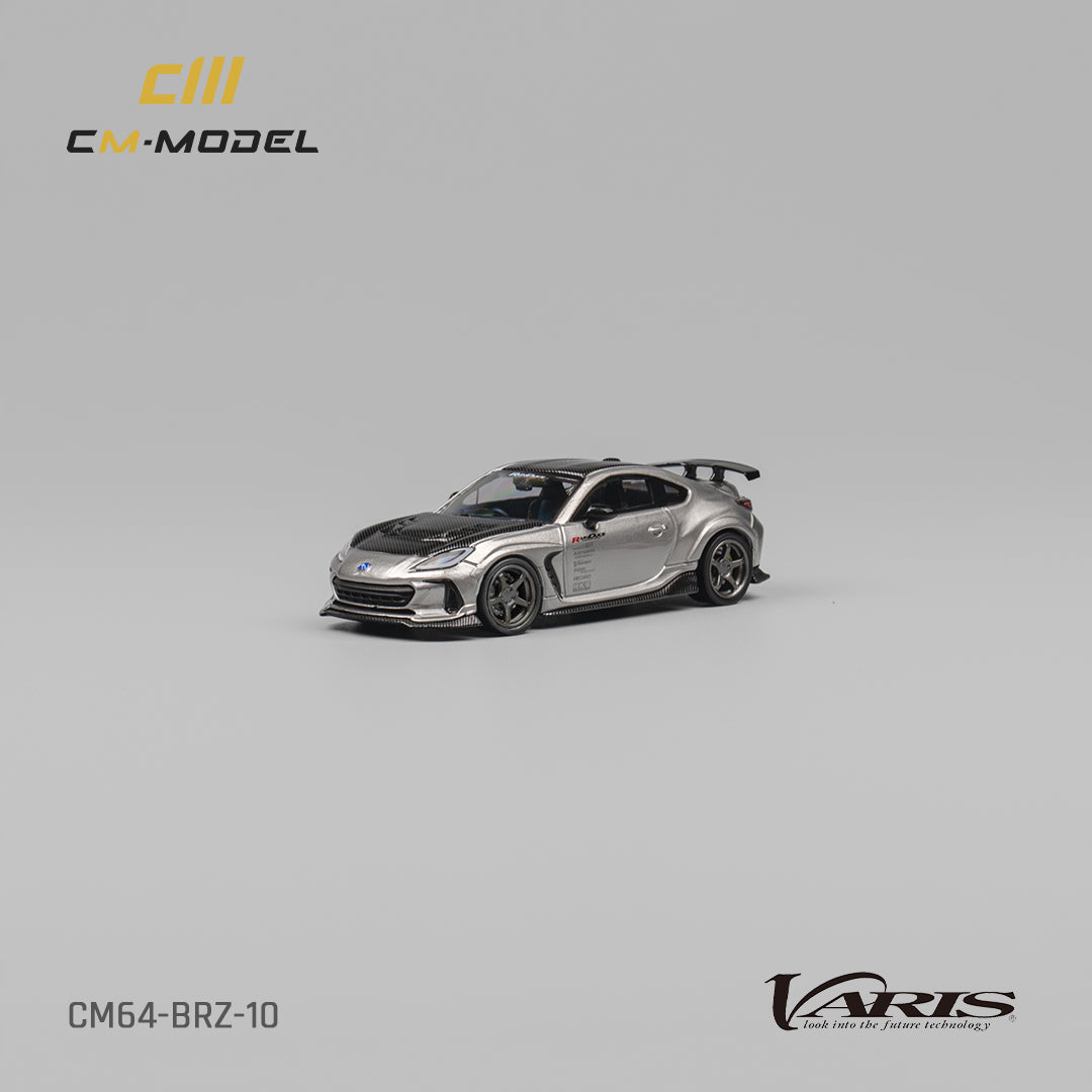 [Preorder] CM Model 1:64 Subaru BRZ Varis Widebody Metallic Gray