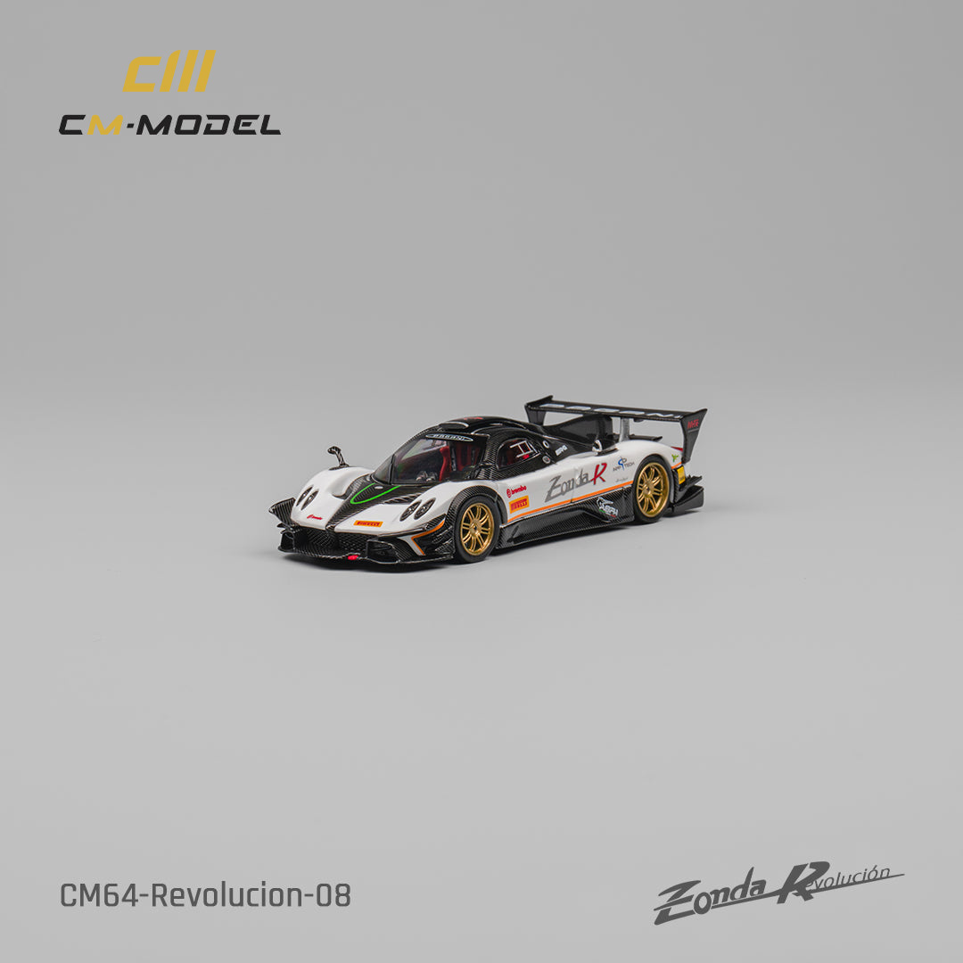 [Preorder] CM Model 1:64 Pagani Zonda Rev (White) CM64-Revolucion-08