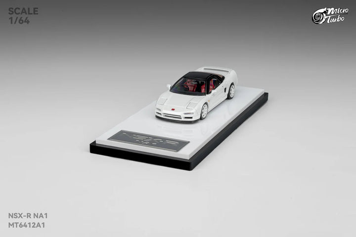 [Preorder] Microturbo 1:64 Custom NSX-R - Metallic White MT6412A1