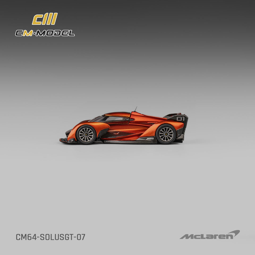 [Preorder] CM Model 1:64 McLaren Solus GT Metallic Orange