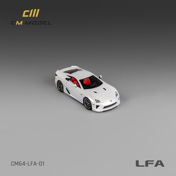 [Preorder] CM Model 1:64 Lexus LFA Pearl white