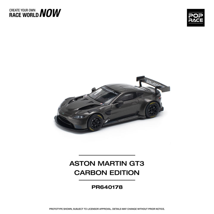 [Preorder] POPRACE 1:64 ASTON MARTIN VANTAGE GT3 CARBON EDITION