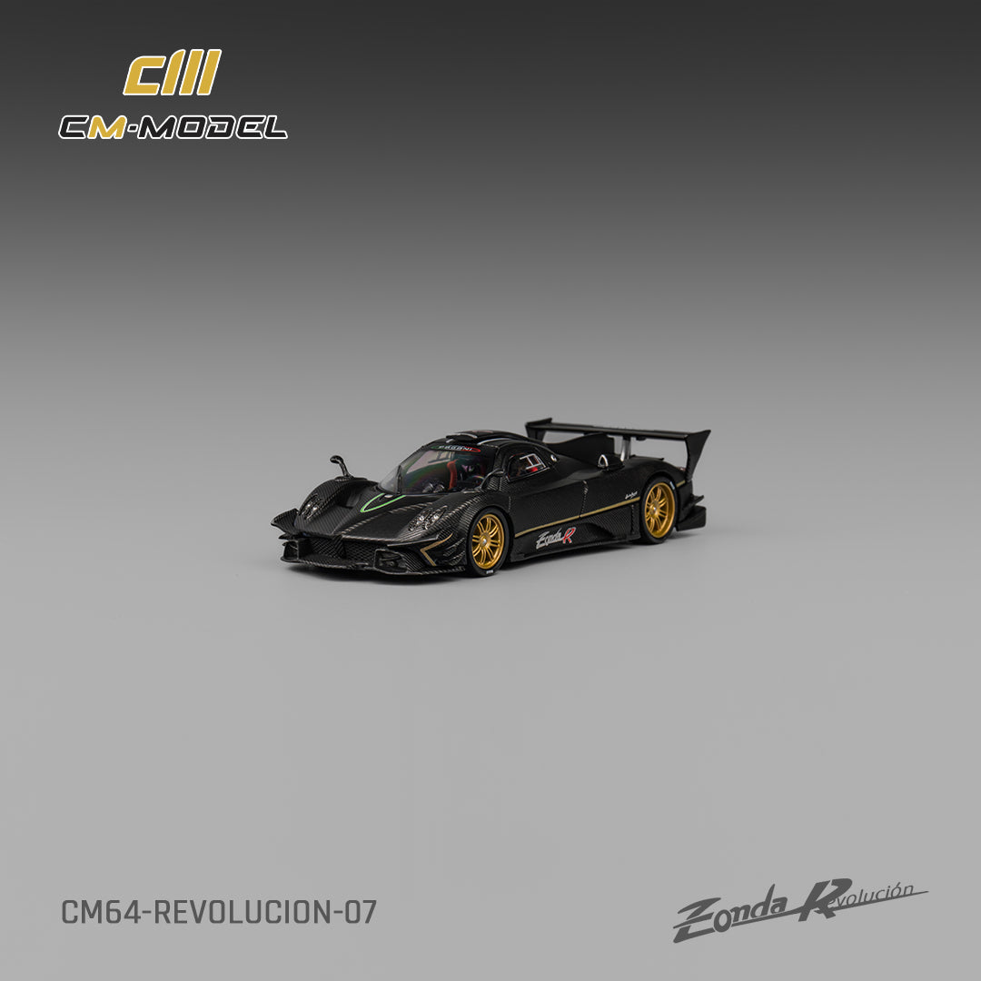 [Preorder] CM Model 1:64 Pagani Zonda Rev Dry Carbon CM64-Revolucion-07