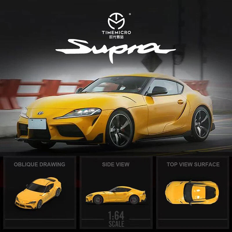 TimeMicro 1:64 Toyota Supra A90 (6 Variants) – Horizon Diecast TimeMicro 1:64 Toyota Supra A90 (6 Variants) – Horizon Diecast