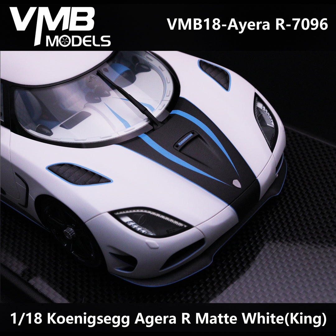 [Preorder] VMB 1:18 Koenigsegg Agera R King Matte White VMB18-AYERA R -7096