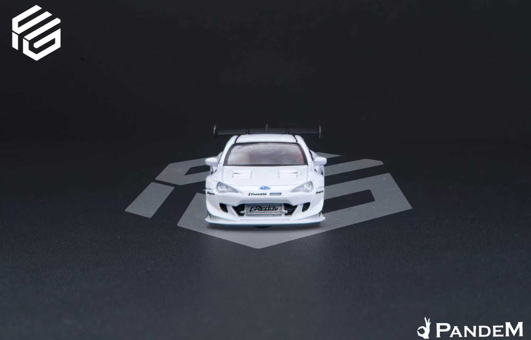 [Preorder] FG 1:64 Subaru BRZ Fully Open Pandem Modified Pearl White