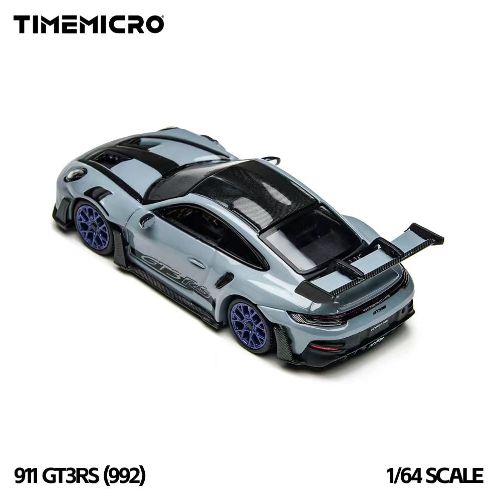 [Preorder] TimeMicro 1:64 Porsche 992 GT3 RS Polar Gray TM644648