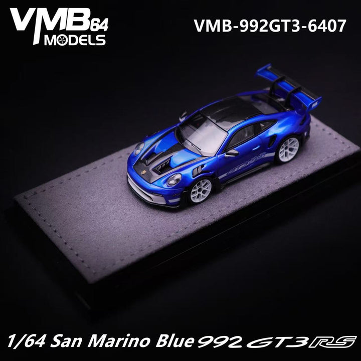 [Preorder] VMB 1:64 992 GT3 RS San Marino Blue VMB-992GT3-6407