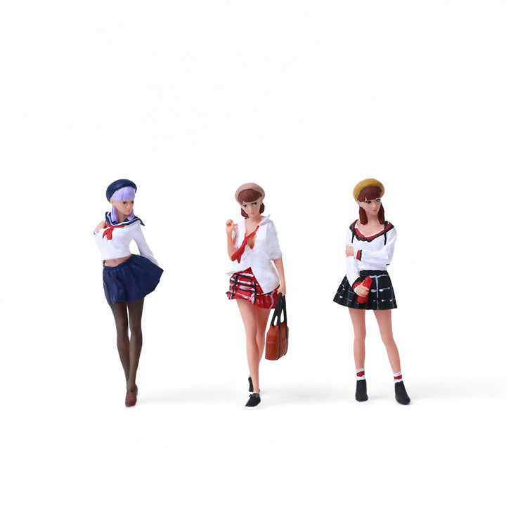 [Preorder] MoreArt 1:64 JK GIRL DOLL SET R-041