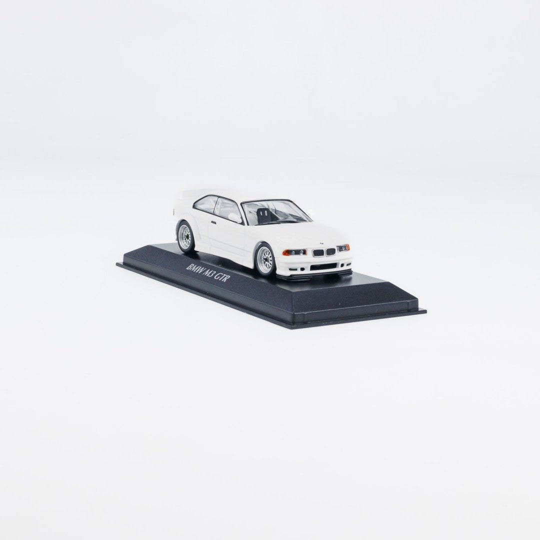 MINICHAMPS 1:43 BMW M3 E36 GTR - 1993 - WHITE 940023381 – Horizon