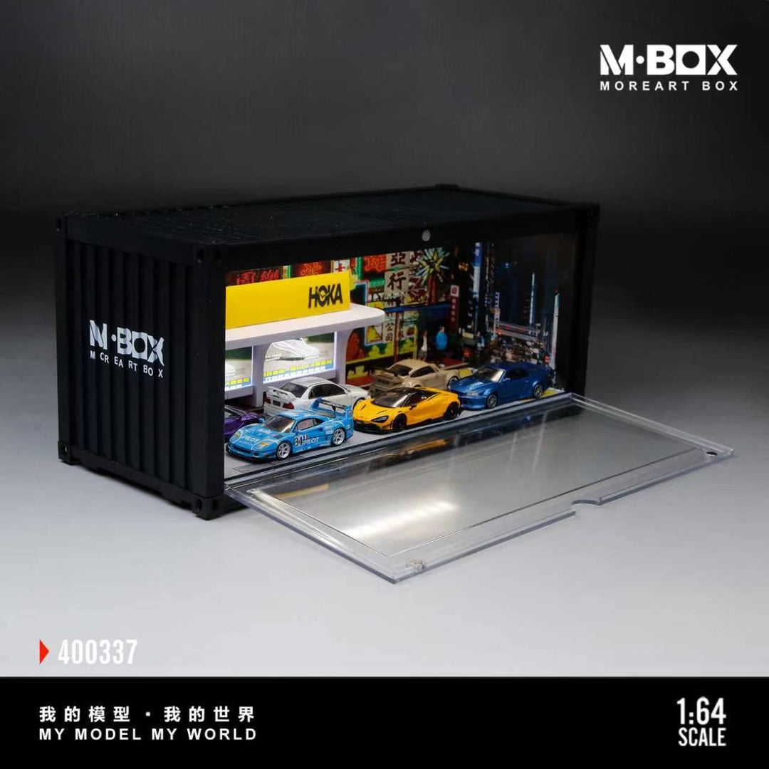 [Preorder] MBOX 1:64 HONG KONG-STYLE CONTAINER COATING SCENE (2 Versions) MB400336/ MB400337