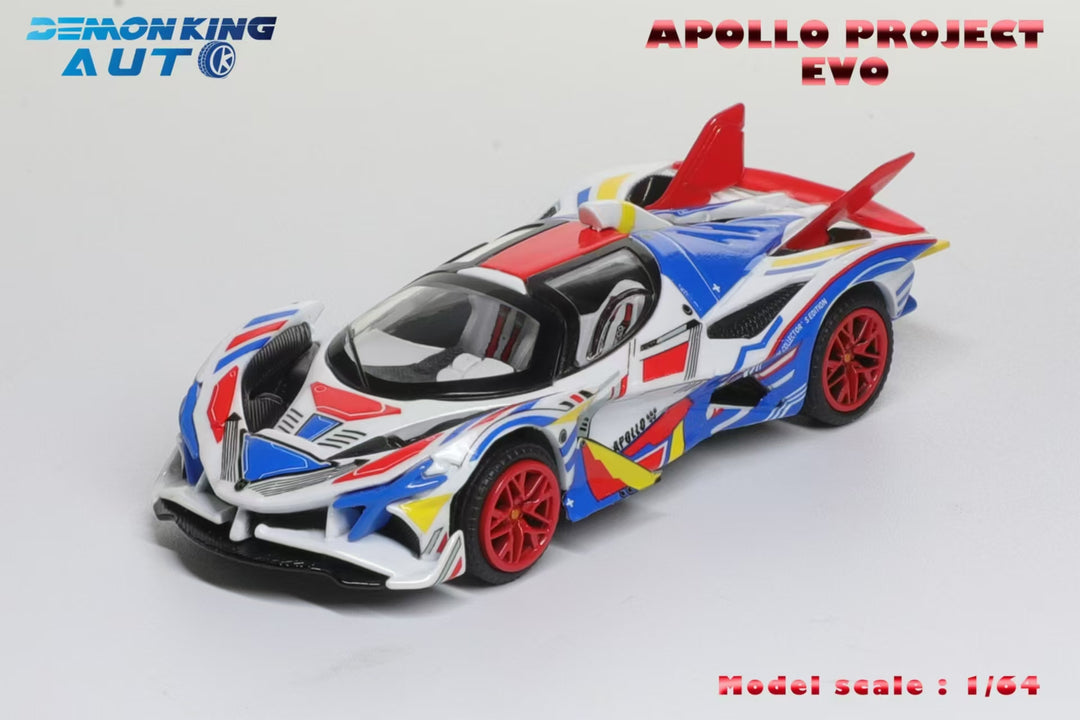 [Preorder] DEMON KING AUTO 1:64 2024Chinajoy Exhibition Limited edition APOLLO PROJECT EVO - Gundam Livery