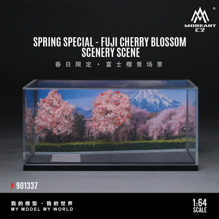[Preorder] MoreArt 1:64 SPRING SPECIAL - FUJI CHERRY BLOSSOM SCENE MO901337