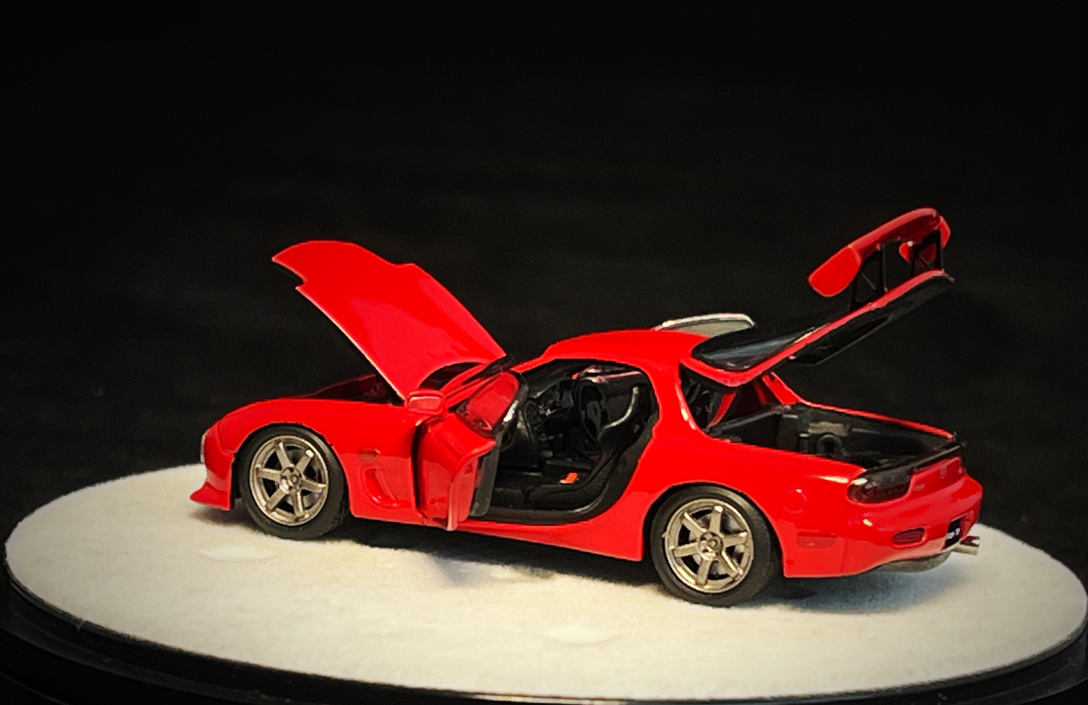 Preorder] PGM 1:64 Mazda RX7 Red Color (2 Versions