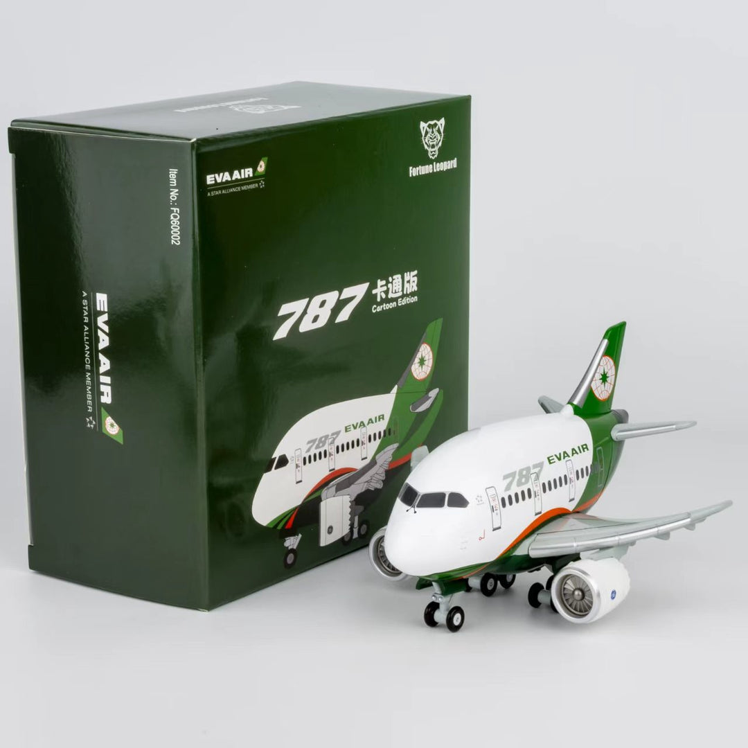 [Preorder] Fortune Leopard Boeing 787 Cartoon Airplane (3 Variants) FO60001/FO60002/FO60003