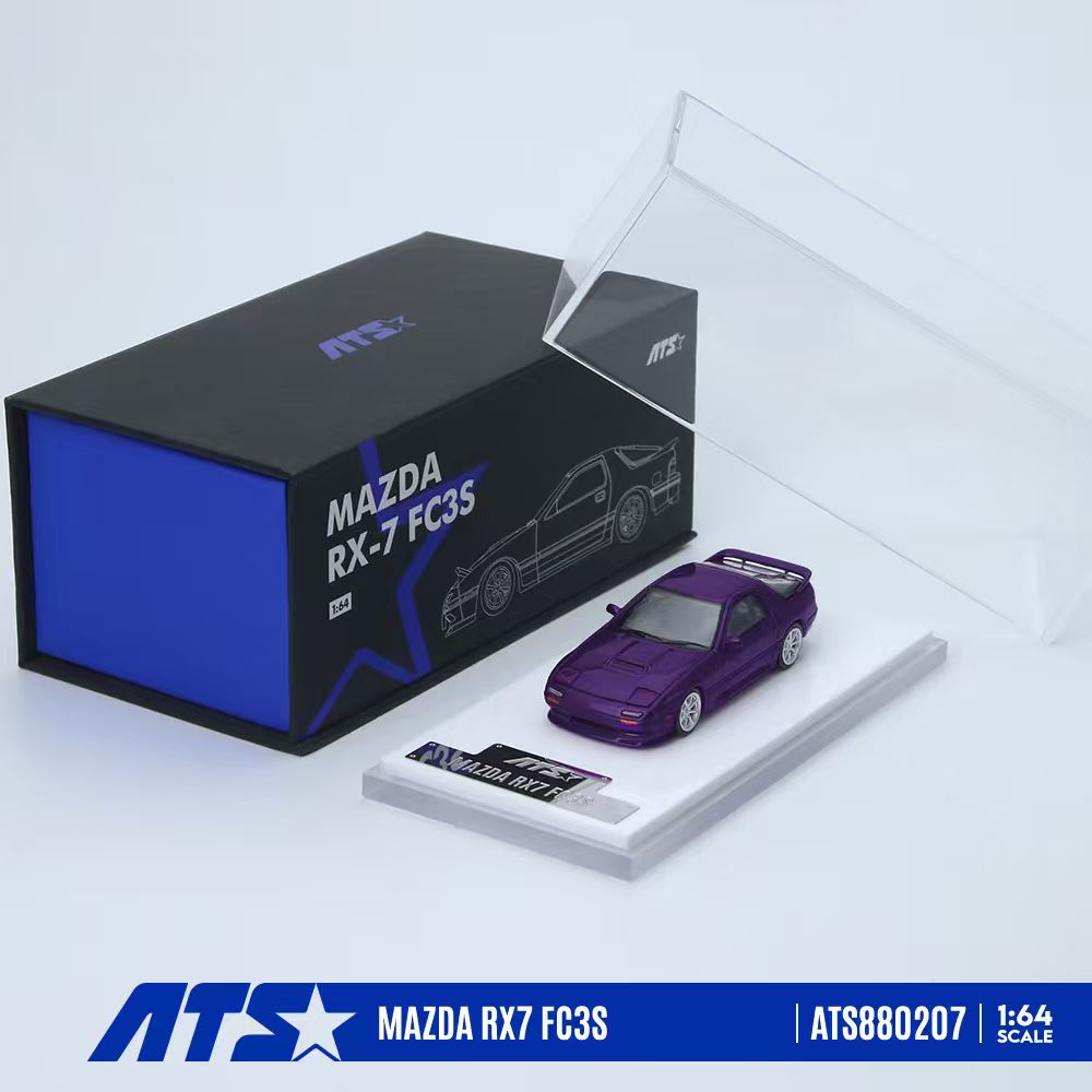 [Preorder] ATS Model 1:64 Mazda RX-7 FC3S (2 Colours) ATS880207/ATS880209