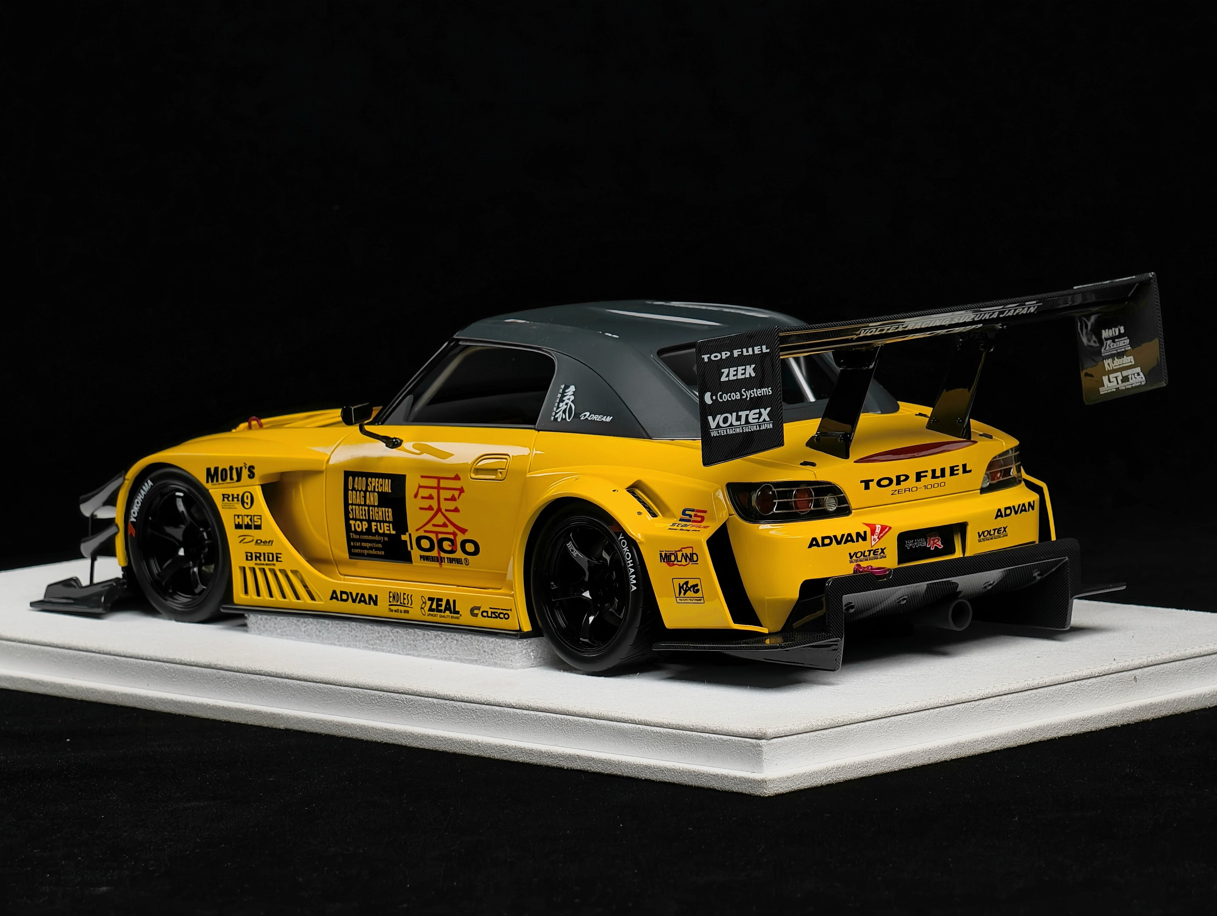 Preorder] MCM 1:12 HONDA TOP FUEL S2000RR (2 Colours) – Horizon