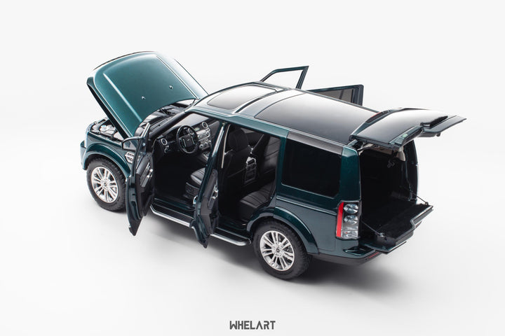 [Preorder] WHELART 1:18 Land Rover Discovery 4 Full Open Green