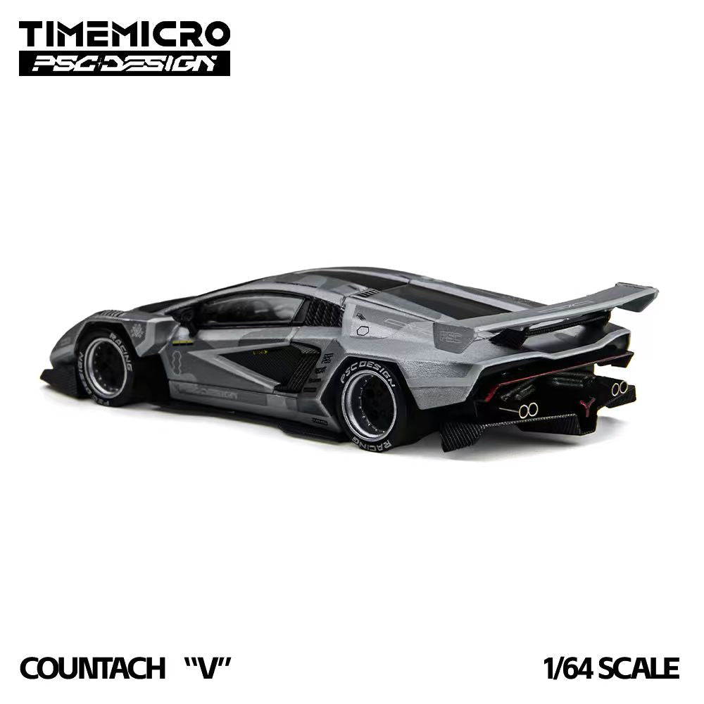 [Preorder] TimeMicro X PSC DESIGN 1:64  Lamborghini  Countach "V" × Gallardo "Lazer" TM647708-D/TM648901-D