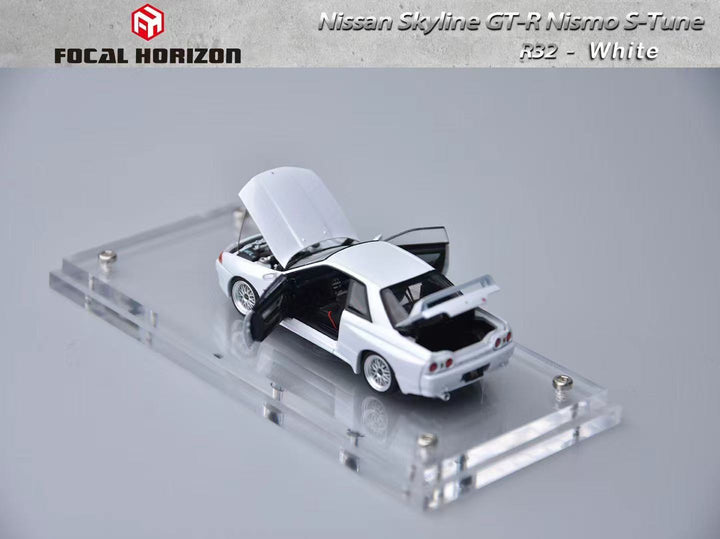 [Preorder] Focal Horizon 1:64 Nissan Skyline GT-R 3rd Generation R32 Nismo S-Tune Version  White