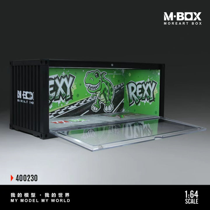 [Preorder] MBOX 1:64 Dinosaur Painted Container Scene MB400229/ MB400230/ MB400231