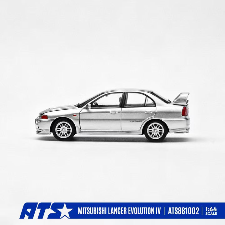 [Preorder] ATS Model 1:64 MITSUBISHI LANCER EVOLUTION IV SILVER ATS881002