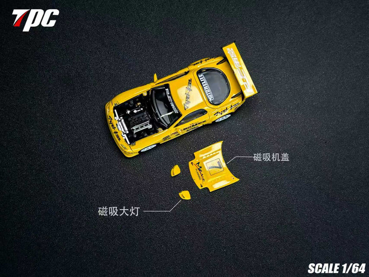 [Preorder] TPC 1:64 Mazda RX7 Modified (2 Versions)