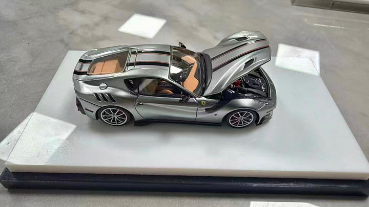 [Preorder] Strive Glow X Dmy 1:64 Ferrari F12 TDF Grigio Ferro