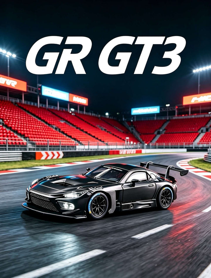 [Preorder] GT model 1:64 Toyota GR GT3 Matte Black