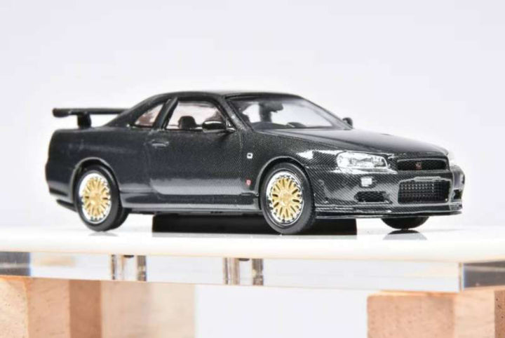 [Preorder] Stance Hunters 1:64 Nissan Skyline GT-R R34 (2 Colours)