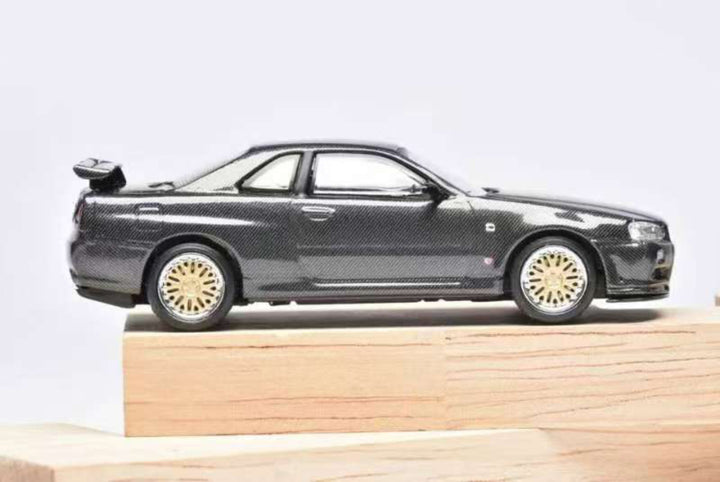 [Preorder] Stance Hunters 1:64 Nissan Skyline GT-R R34 (2 Colours)