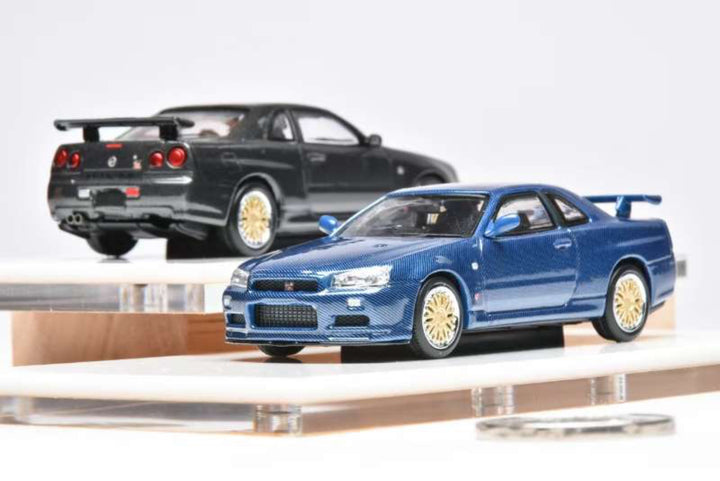 [Preorder] Stance Hunters 1:64 Nissan Skyline GT-R R34 (2 Colours)