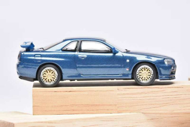 [Preorder] Stance Hunters 1:64 Nissan Skyline GT-R R34 (2 Colours)