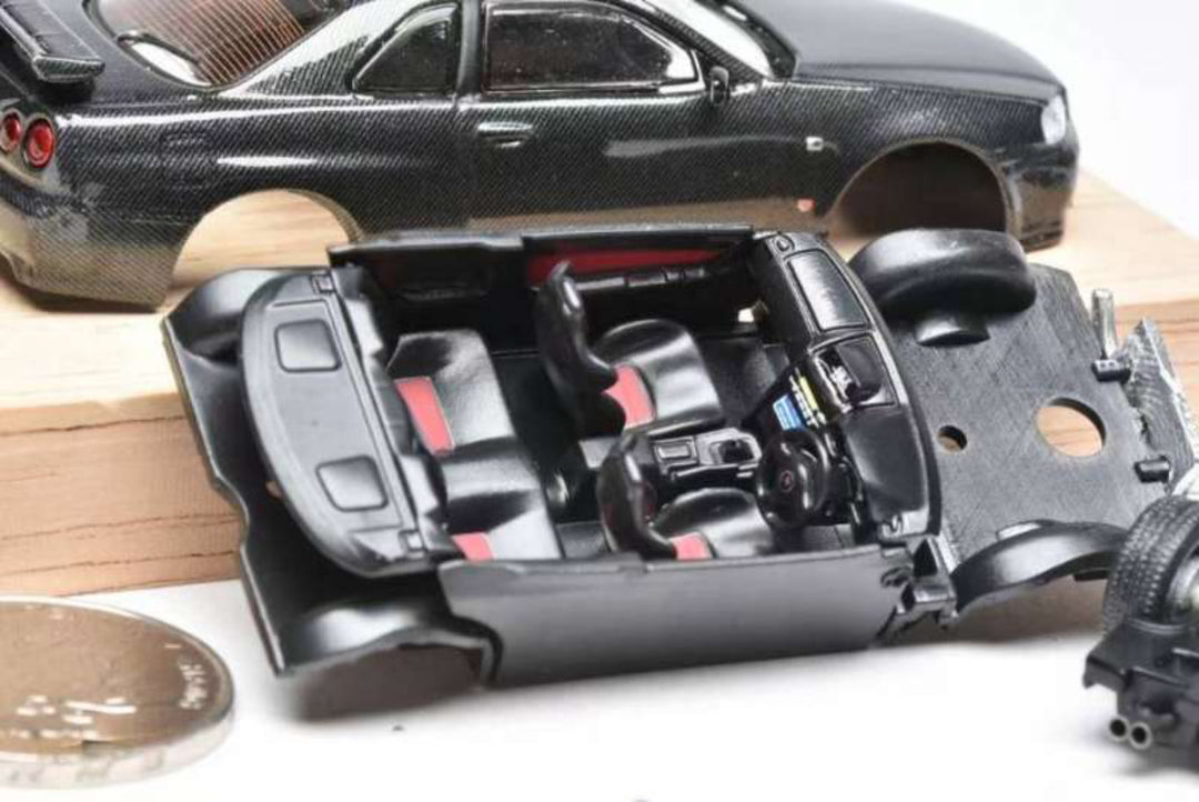 [Preorder] Stance Hunters 1:64 Nissan Skyline GT-R R34 (2 Colours)