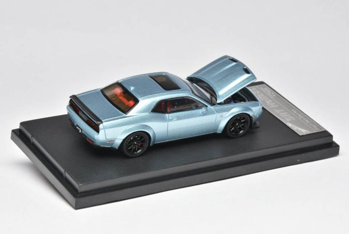 [Preorder] Stance Hunters 1:64 Dodge Challenger SRT Hellcat - Ice Blue