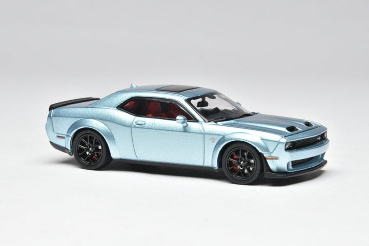 [Preorder] Stance Hunters 1:64 Dodge Challenger SRT Hellcat - Ice Blue