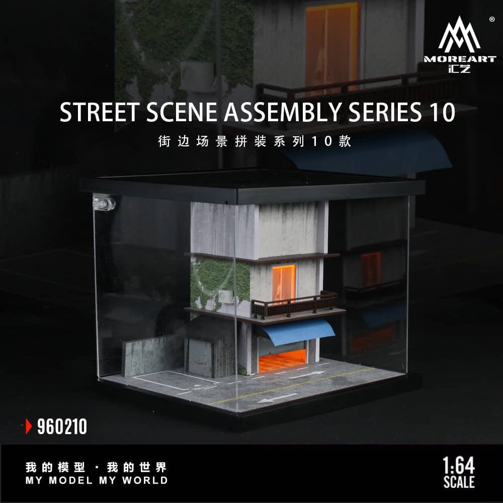 MoreArt 1:64 STREET SCENE ASSEMBLY SERIES 10 MO960210