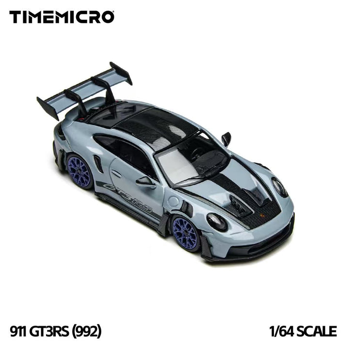 [Preorder] TimeMicro 1:64 Porsche 992 GT3 RS Polar Gray TM644648