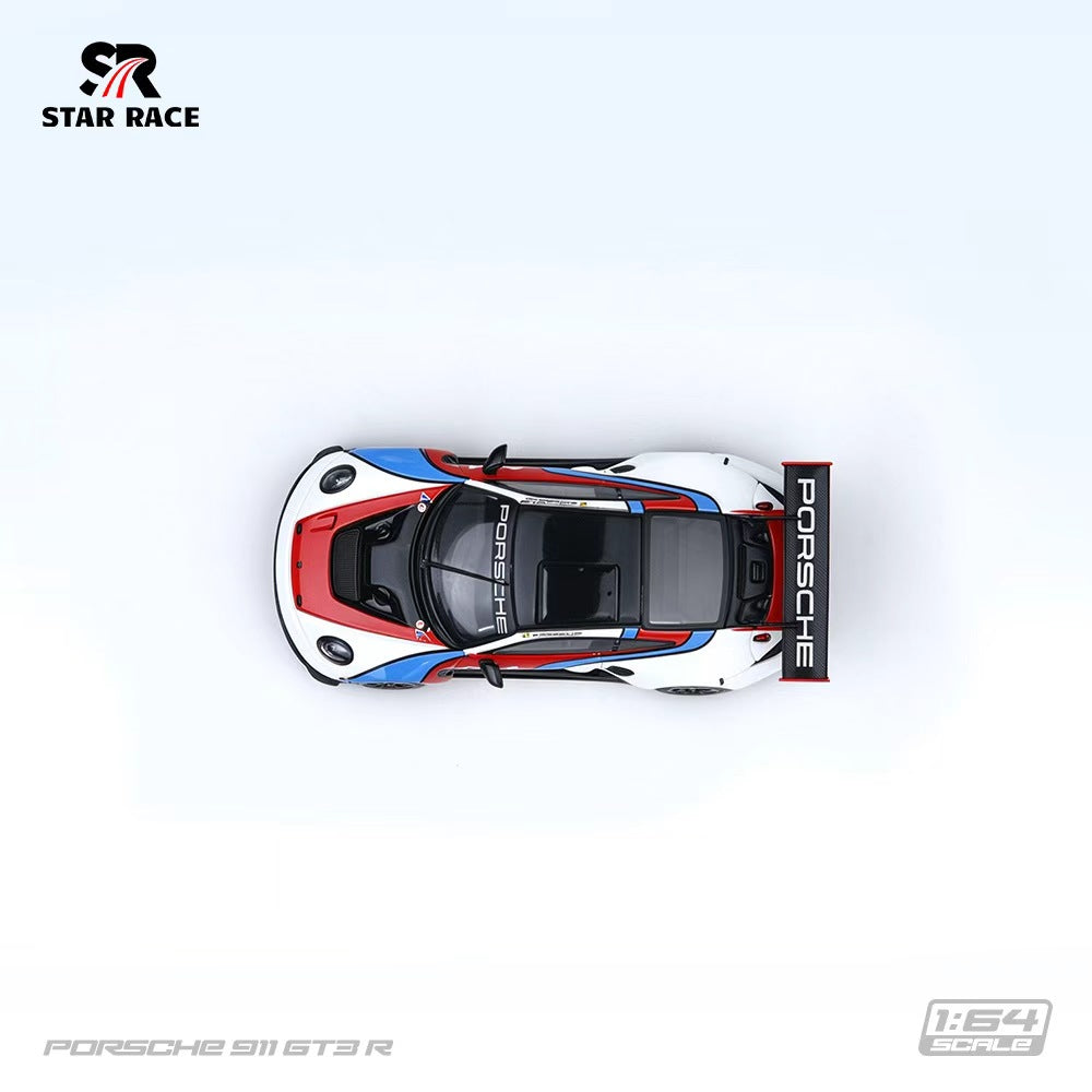 [Preorder] Star Race 1:64 Porsche 911 GT3 R 911 Stripe Version SR64056