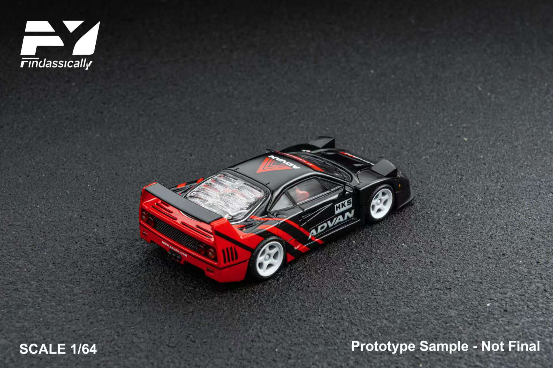F40 1/64サイズ　3個セット Finclassically・TopArt F40 1/64サイズ 3個セット Finclassically・TopArt Amazon