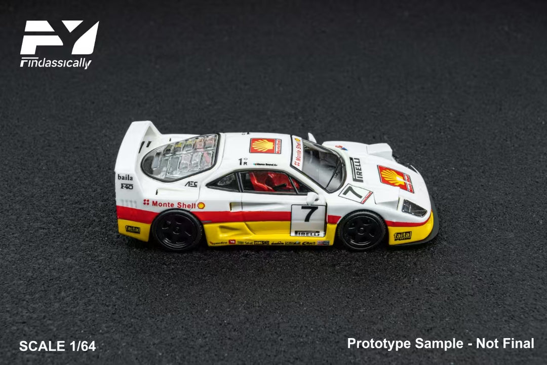 [Preorder] Finclassically 1:64 Ferrari F40 (3 Versions)