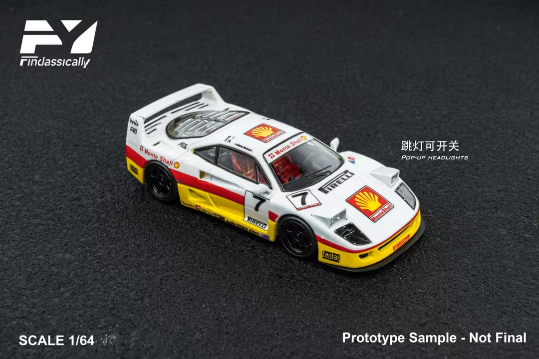 [Preorder] Finclassically 1:64 Ferrari F40 (3 Versions)