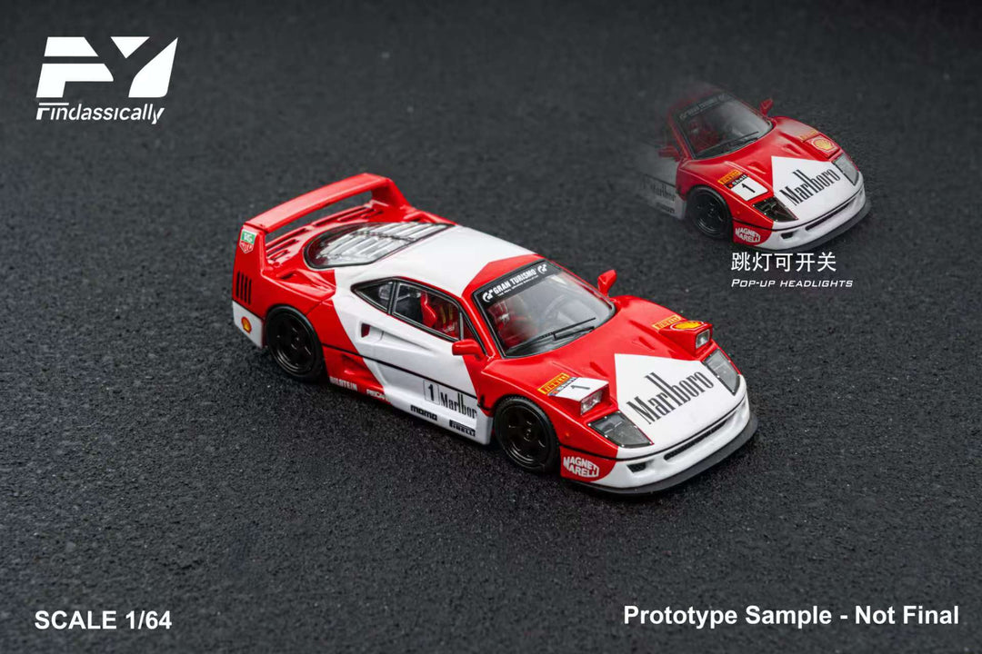 [Preorder] Finclassically 1:64 Ferrari F40 (3 Versions)