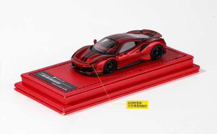 [Preorder] Rotating Wheel 1:64 Ferrari 488 Pista (4 Colours)