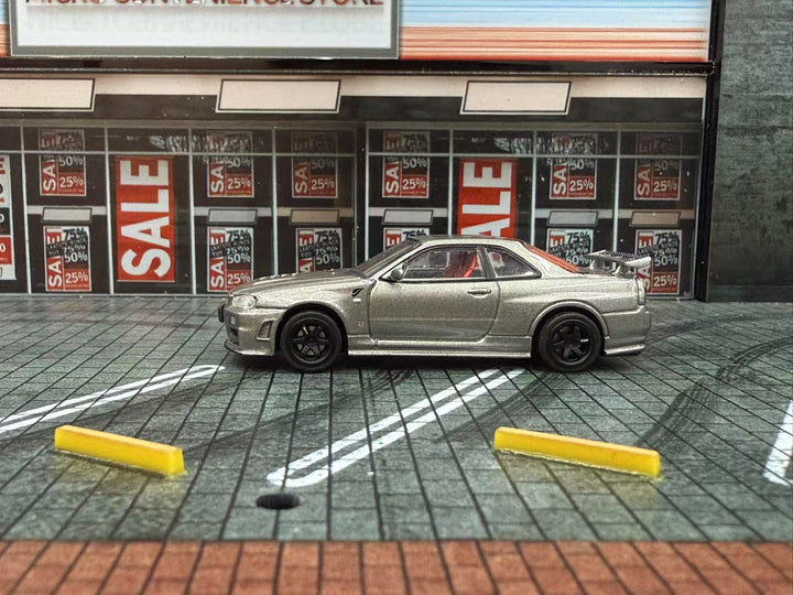 [Preorder] DM Model 1:64 Nissan R34 Hanging Card Board (6 Colors)