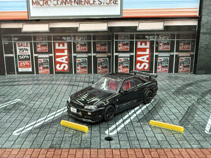 [Preorder] DM Model 1:64 Nissan R34 Hanging Card Board (6 Colors)