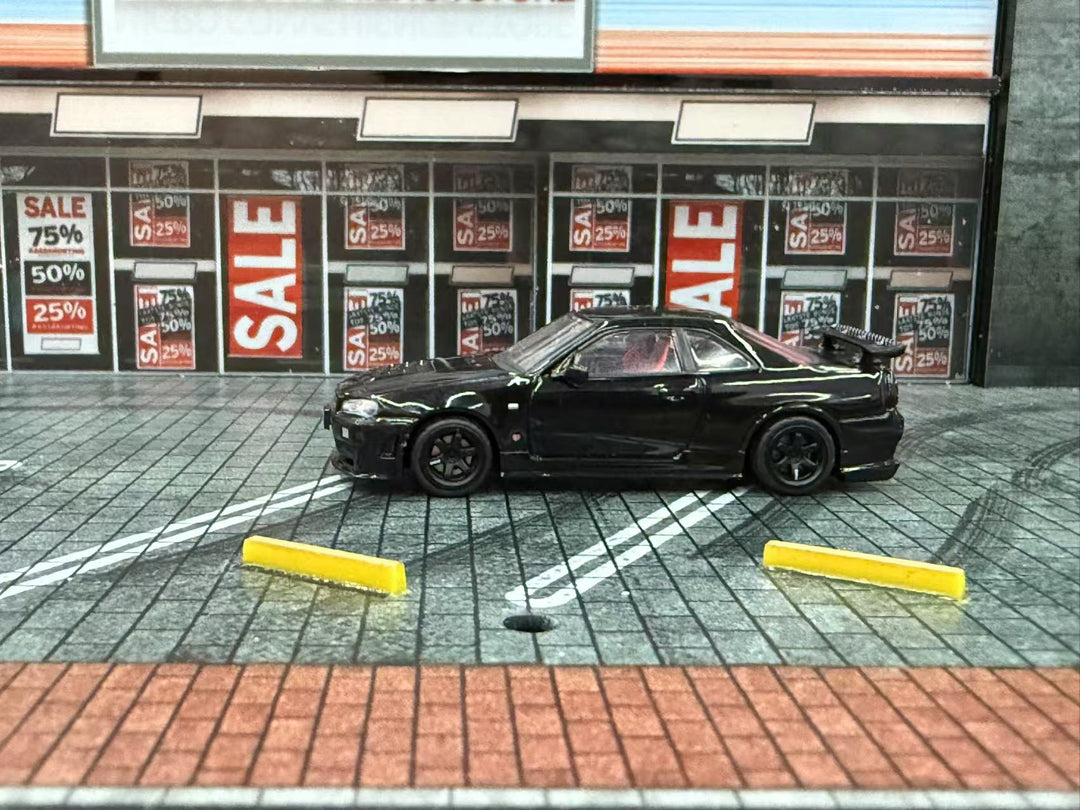 [Preorder] DM Model 1:64 Nissan R34 Hanging Card Board (6 Colors)