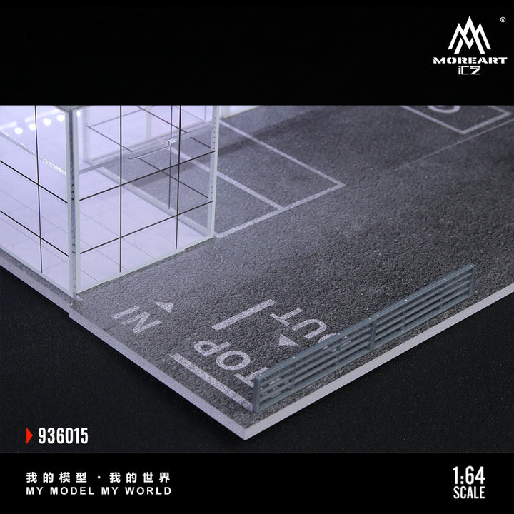 [Preorder] MoreArt 1:64 TWO-LAYER ASSEMBLY SHOWROOM NISSAN SHOP MO936015