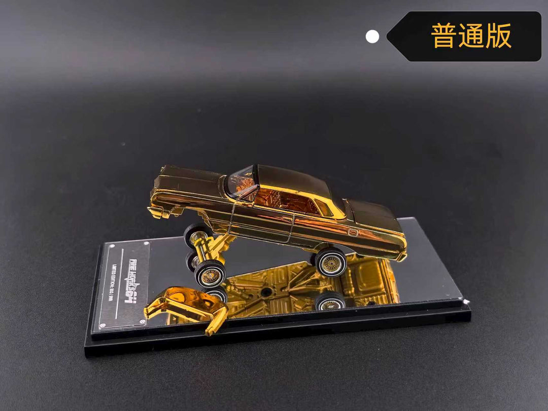 [Preorder] Fine Model 1:64 Chevrolet Impala West Coast Bouncing Cars (2 Versions)