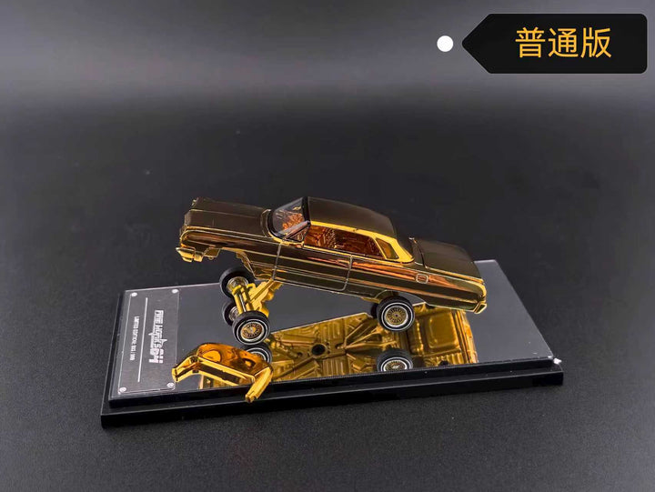 [Preorder] Fine Model 1:64 Chevrolet Impala West Coast Bouncing Cars (2 Versions)